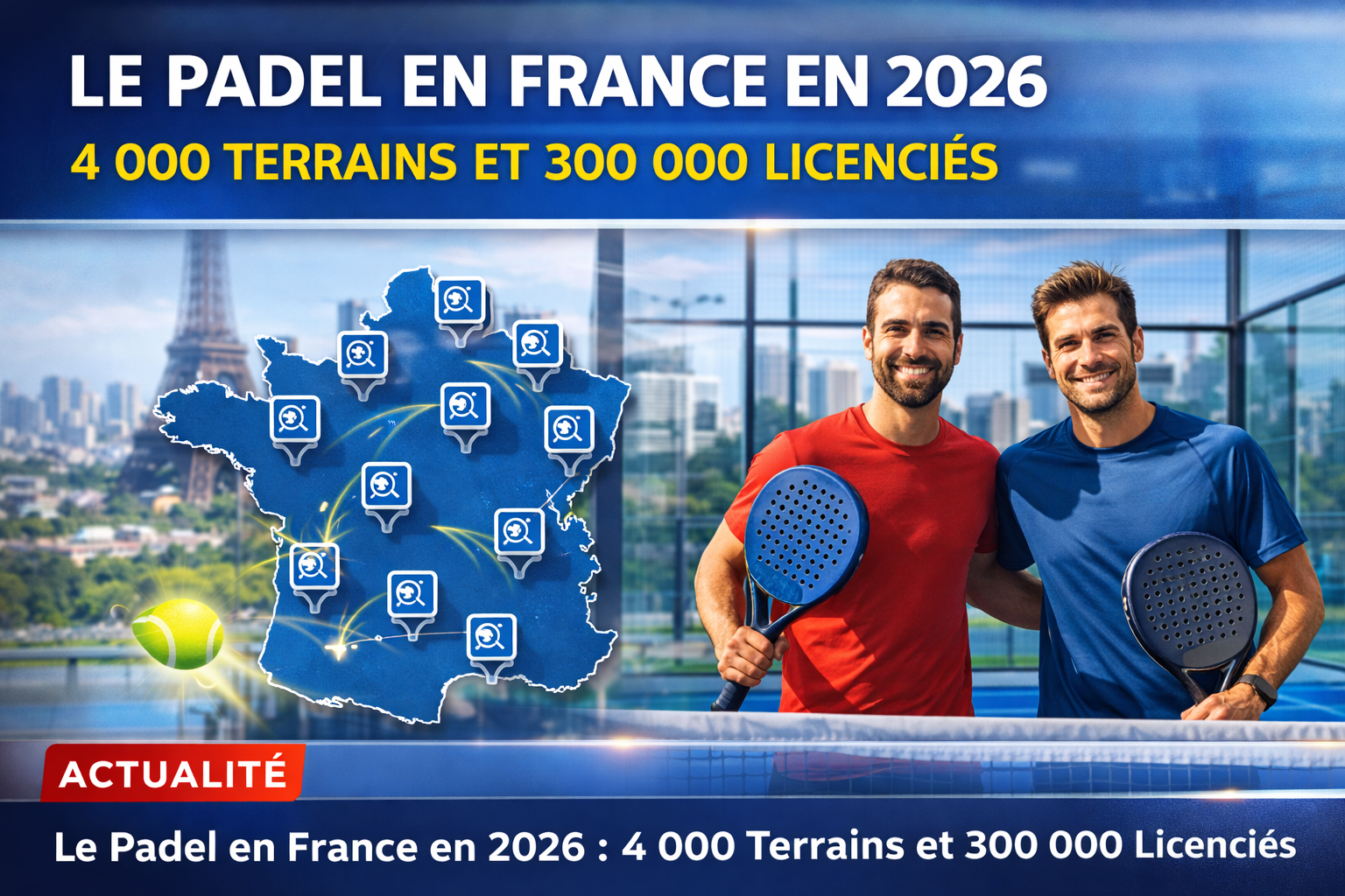 Le Padel en France en 2026