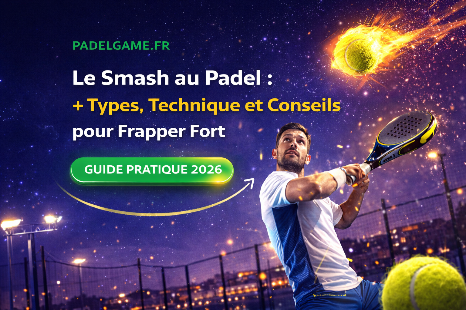 le smash au Padel