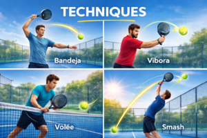 Techniques avancées de padel