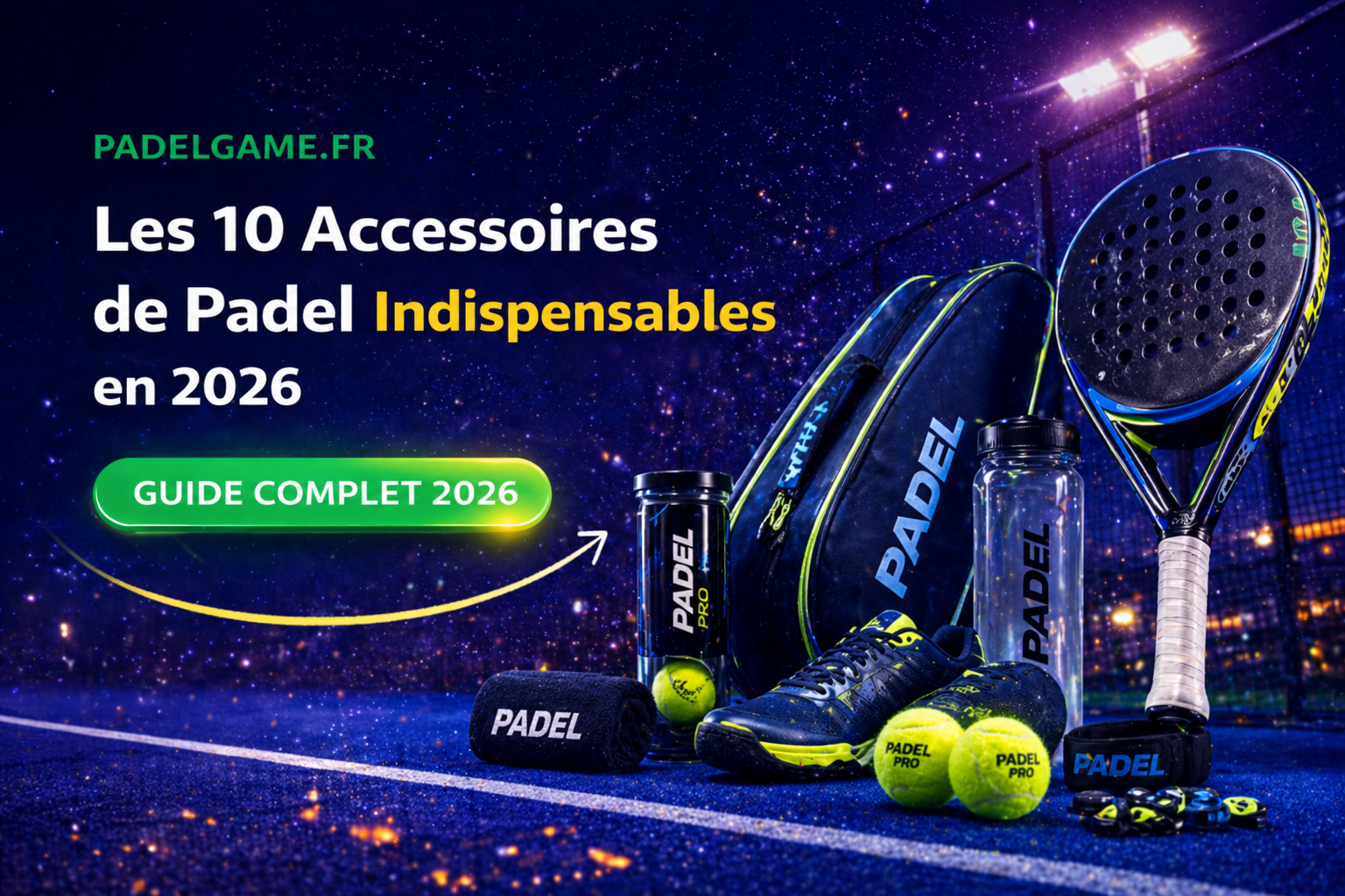 Les 10 Accessoires de Padel Indispensables en 2026