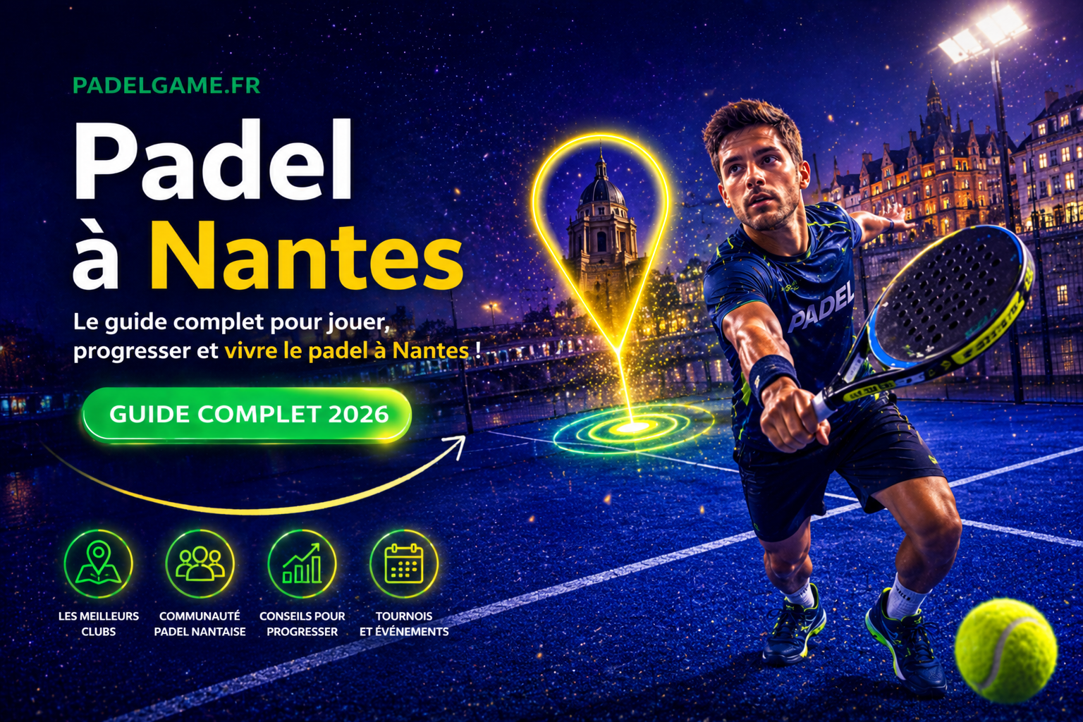 où jouer au padel à Nantes